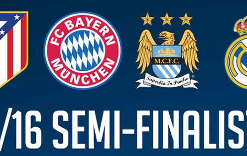 Xác định 4 đội lọt vào bán kết Champions League 2015/16