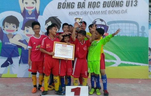 VCK Giải bóng đá học đường năm 2016 đã xác định được 2 đội tham dự