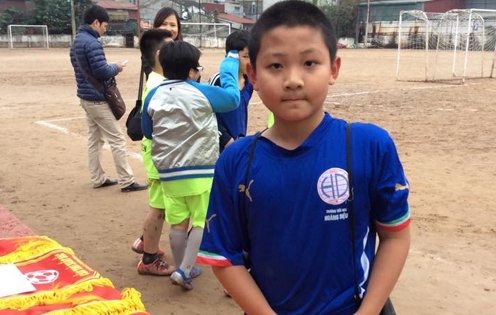 Cầu thủ nhí Hoàng Tích Nam: Thành công nhờ tập luyện chăm chỉ