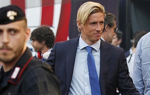 Chùm ảnh: Torres lịch lãm cùng dàn sao Atletico đổ bộ xuống Milan