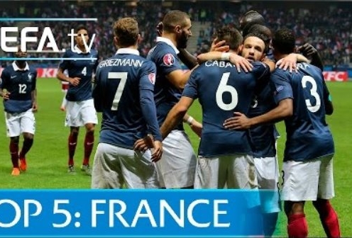 VIDEO: Top 5 bàn thắng đẹp của ĐT Pháp ở vòng loại Euro 2016