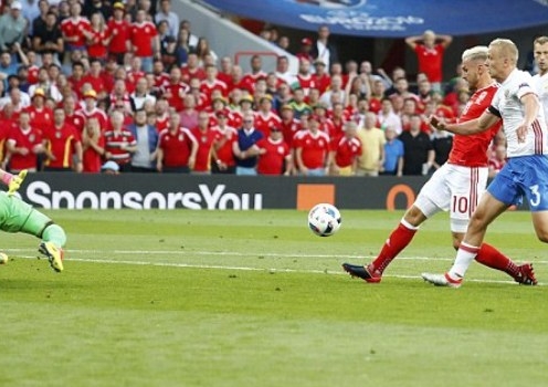 VIDEO: Ramsey lốp bóng kỹ thuật mở tỷ số trận đấu