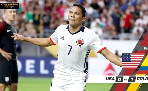 Video bàn thắng: Mỹ 0-1 Colombia (Tranh HCĐ Copa America 2016)