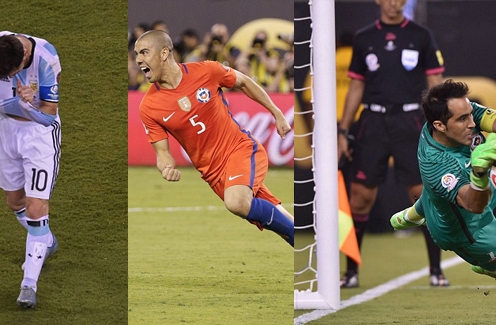 VIDEO: Loạt sút pen cân não Argentina vs Chile (2-4)