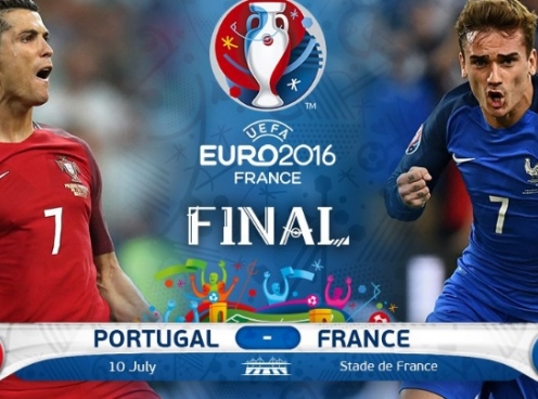 Xem trực tiếp Chung kết EURO 2016 ở đâu?