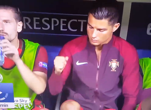 Ronaldo và đoạn video không được công bố trên truyền hình trong trận chung kết EURO 2016