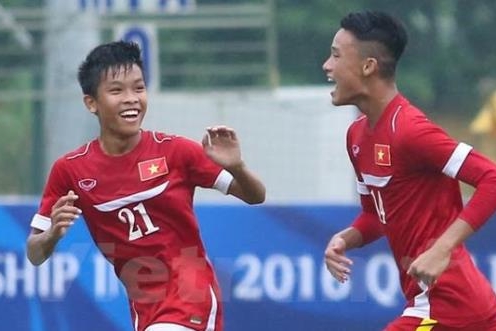 Video bàn thắng: Việt Nam 3-0 Singapore (Giải U16 Đông Nam Á 2016)