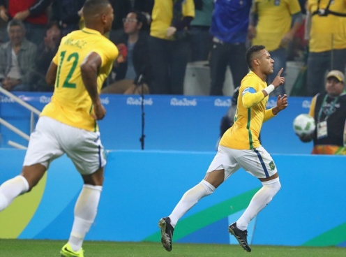 VIDEO: Neymar lập siêu phẩm, Brazil thẳng tiến vào bán kết Olympic Rio 2016