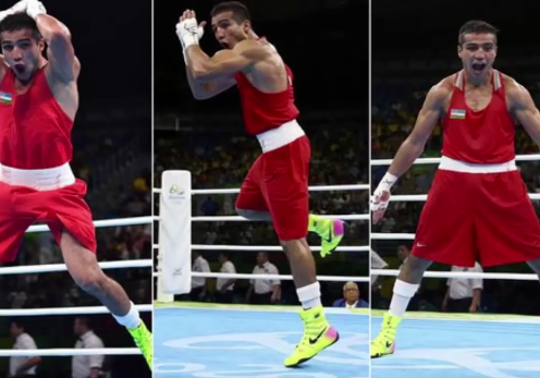 VIDEO: Võ sỹ Olympic ăn mừng như Ronaldo sau khi giành chiến thắng