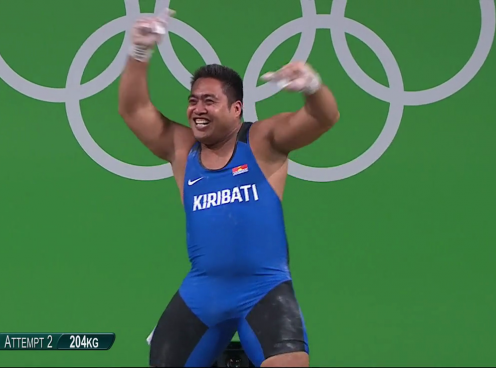 VIDEO: VĐV cử tạ vui nhộn nhất tại Olympic 2016