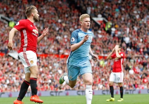 VIDEO: De Bruyne mở tỷ số cho Man City - phút 15