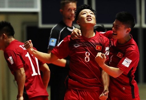 VIDEO: Việt Nam giành chiến thắng lịch sử ở World Cup Futsal 2016