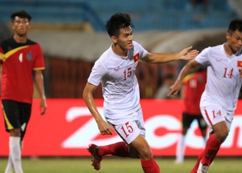 Video bàn thắng: U19 Việt Nam 4-1 U19 Đông Timor (U19 AFF Cup 2016)