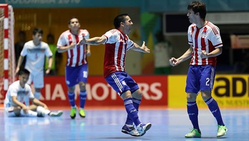 Thua đậm Paraguay, futsal Việt Nam mất ngôi nhì bảng