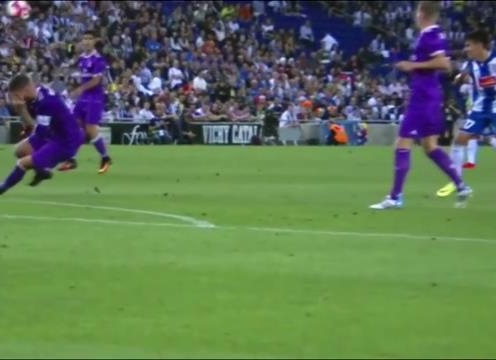 VIDEO: Ramos đã 'đóng kịch' để thoát thẻ đỏ trong trận Espanyol - Real Madrid