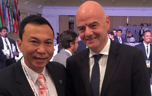 Việt Nam nhận vinh dự từ chủ tịch FIFA