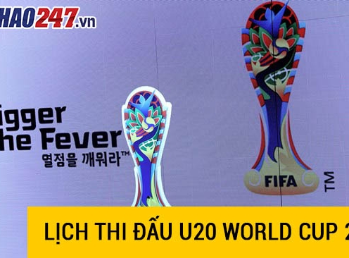 Lịch thi đấu chung kết U20 World Cup 2017