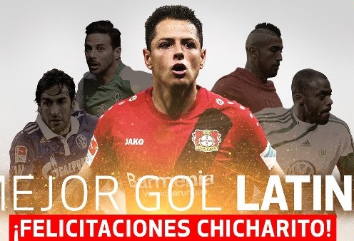 VIDEO: Chicharito được bình chọn 'bàn thắng latin' đẹp nhất lịch sử Bundesliga