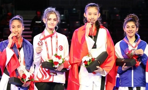 VIDEO: Hồ Thị Kim Ngân giành HCV taekwondo trẻ thế giới 2016