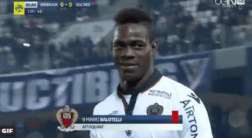 VIDEO: Balotelli nhận thẻ đỏ 'tức tưởi' ở vòng 19 Ligue 1