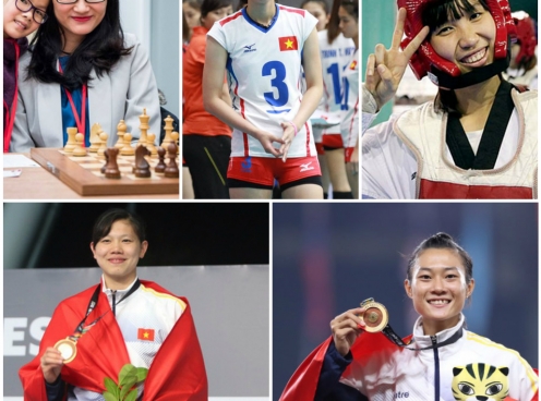 TOP 5 VĐV nữ Tiêu biểu của thể thao Việt Nam năm 2017