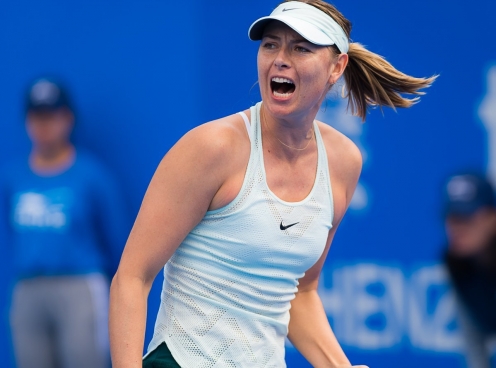 Sharapova ngược dòng trước Riske để vào tứ kết Shenzhen Open