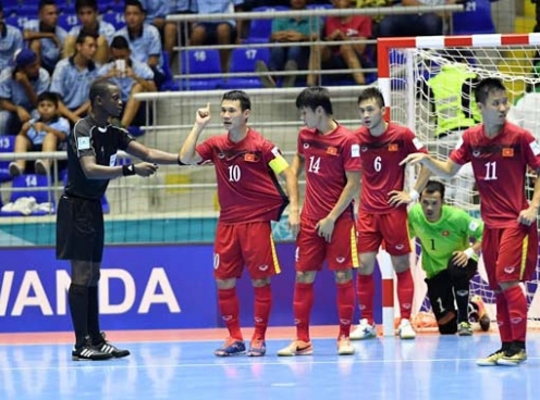 BXH Futsal Việt Nam thứ 6 châu Á, thắng 1 thua 1 tại NhậtBản