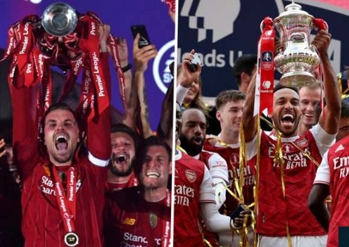 Lịch thi đấu Siêu cúp Anh 2020 hôm nay: Arsenal đại chiến Liverpool