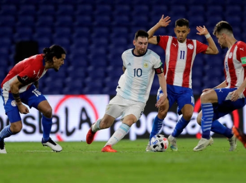 Hòa Paraguay, Argentina tạm chiếm ngôi đầu vòng loại Nam Mỹ