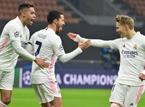 Real Madrid thắng dễ nhờ thẻ đỏ tai hại của Inter Milan