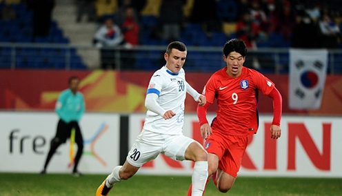 U19 Uzbekistan thất bại muối mặt trước U19 Hàn Quốc