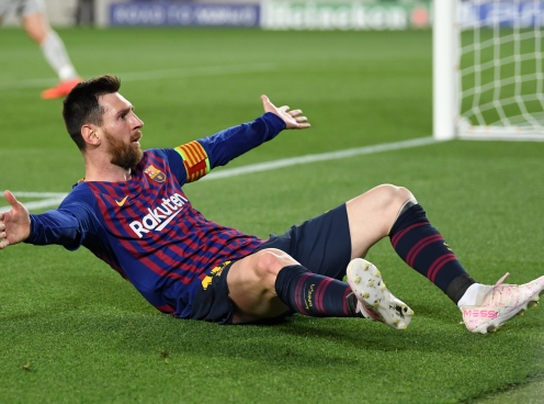 VIDEO: Bàn thắng thứ 600 của Messi trong màu áo Barca