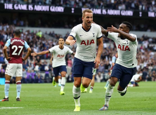 Kane tỏa sáng, Tottenham ngược dòng đánh bại Aston Villa