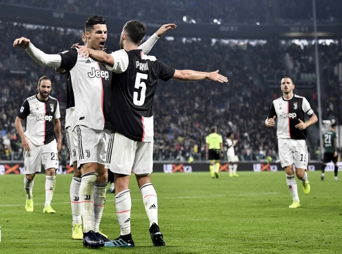 Ronaldo nổ súng, Juventus nối dài mạch chiến thắng