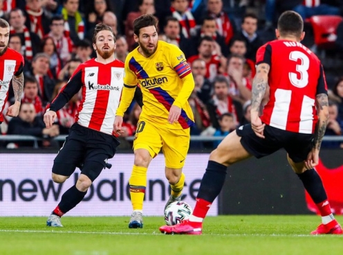 HLV Barca hài lòng dù bị Bilbao loại khỏi giải