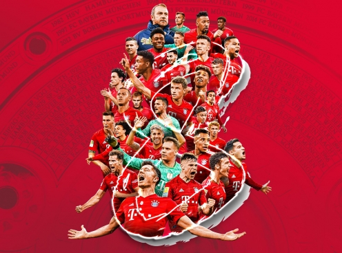 Bayern Munich lập kỷ lục trong ngày đăng quang Bundesliga