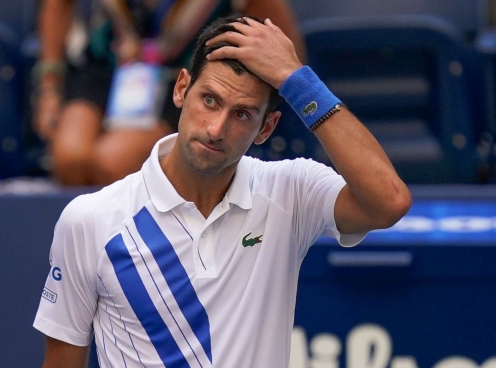 Djokovic bị xử thua gây sốc ở US Open 2020