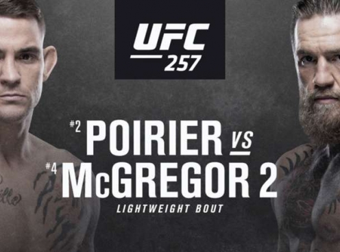 Lịch thi đấu UFC 257: McGregor tái xuất