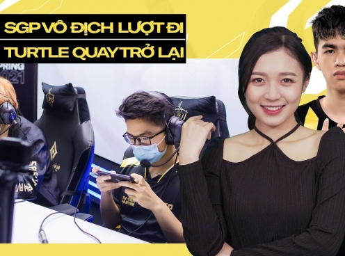 Liên Quân Mobile: SGP bất bại lượt đi, Turtle quay lại Heavy