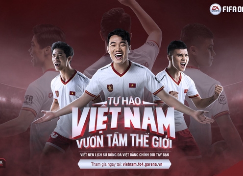 Quang Hải - Xuân Trường - Công Phượng chính thức có mặt trong FIFA Online 4 Việt Nam
