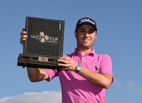 Justin Thomas vô địch The CJ Cup và nhận 1,65 triệu đô la 