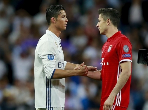 Lewandowski đe dọa kỉ lục ghi bàn của Ronaldo