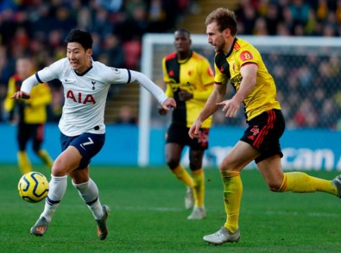 Son Heung-min nhạt nhòa, Tottenham chia điểm với Watford