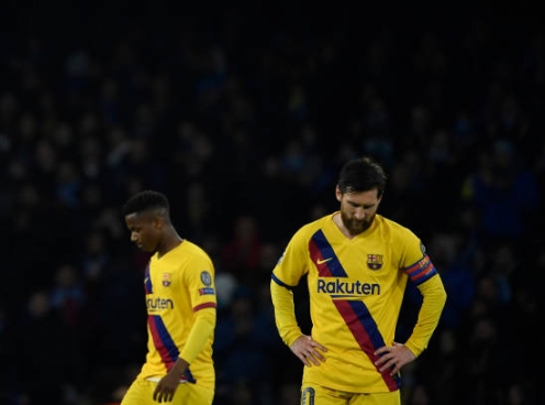 Barca tổn thất lớn trước trận lượt về Cúp C1