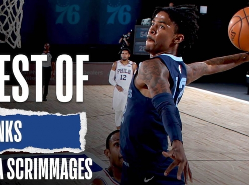 VIDEO: Những pha lên rổ ấn tượng nhất ngày NBA trở lại
