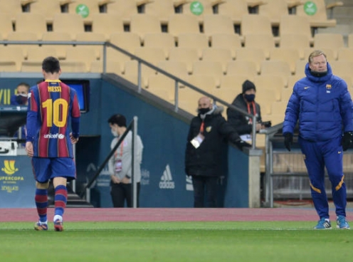 Đồng đội nói lời cay đắng trong ngày Messi nhận thẻ đỏ