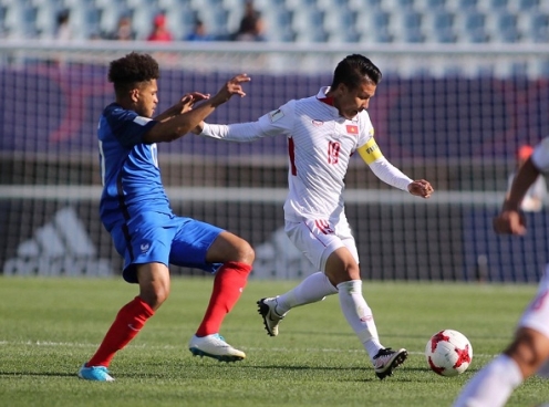 Chênh lệch về đẳng cấp, U20 Việt Nam thua đậm trước Pháp