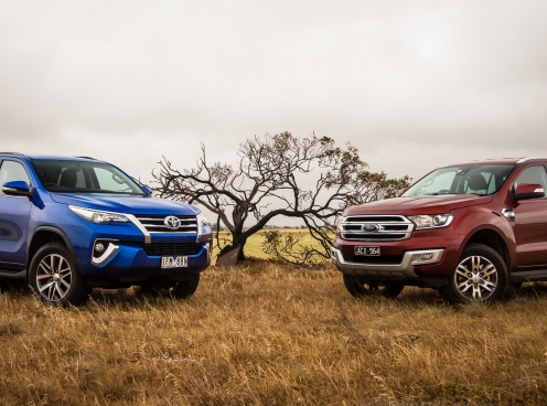 So sánh Ford Everest và Toyota Fortuner 2021: Kỳ phùng địch thủ