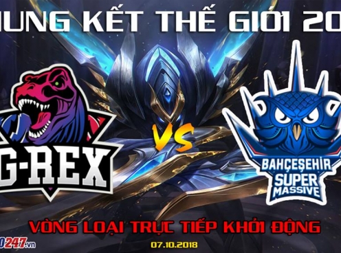 Vòng khởi động CKTG 2018 - Loại trực tiếp GRX vs SUP ván 4: GRX chính thức đi tiếp vào vòng bảng