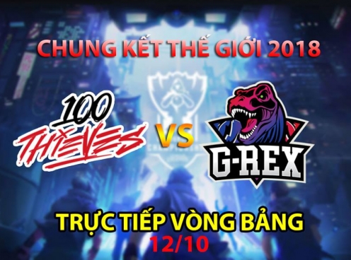 100Thieves và G-Rex: Chiến thắng áp đảo của 100Thieves